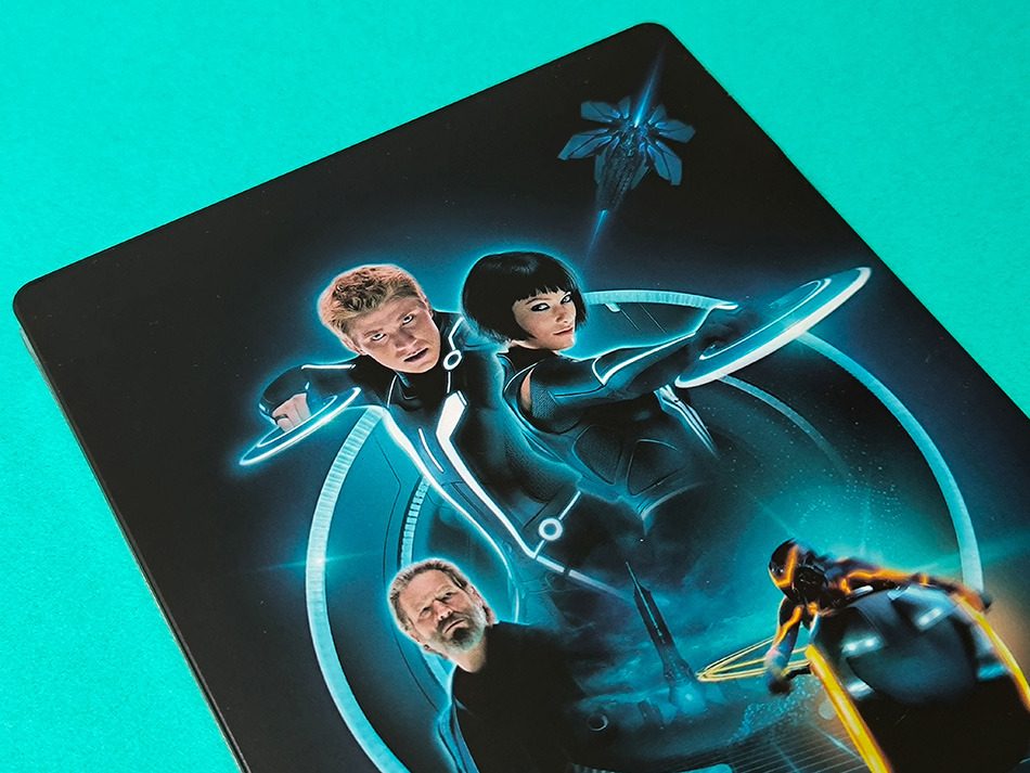 Fotografías del Steelbook de Tron Legacy en UHD 4K y Blu-ray 6