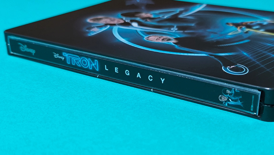 Fotografías del Steelbook de Tron Legacy en UHD 4K y Blu-ray 7