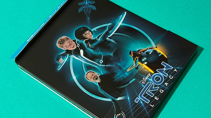 Fotografías del Steelbook de Tron Legacy en UHD 4K y Blu-ray
