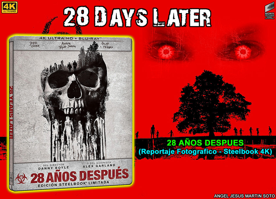 Fotografías del Steelbook de 28 Años Después en UHD 4K y Blu-ray 1