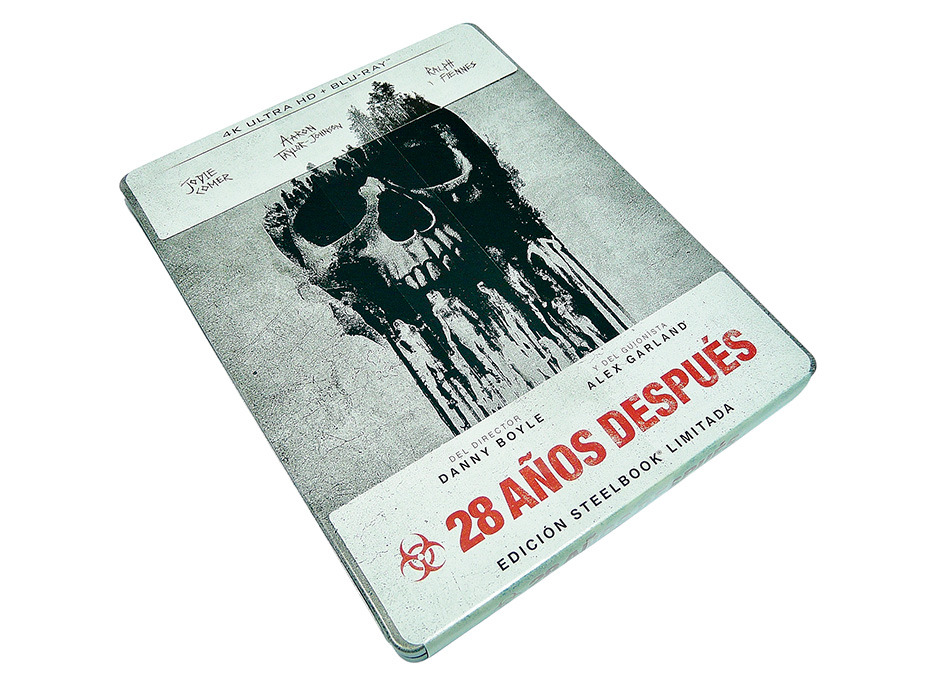 Fotografías del Steelbook de 28 Años Después en UHD 4K y Blu-ray 2