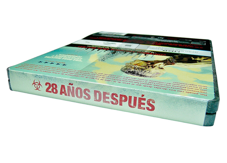 Fotografías del Steelbook de 28 Años Después en UHD 4K y Blu-ray 4