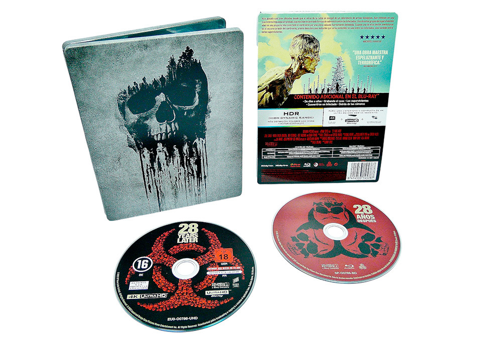 Fotografías del Steelbook de 28 Años Después en UHD 4K y Blu-ray 17