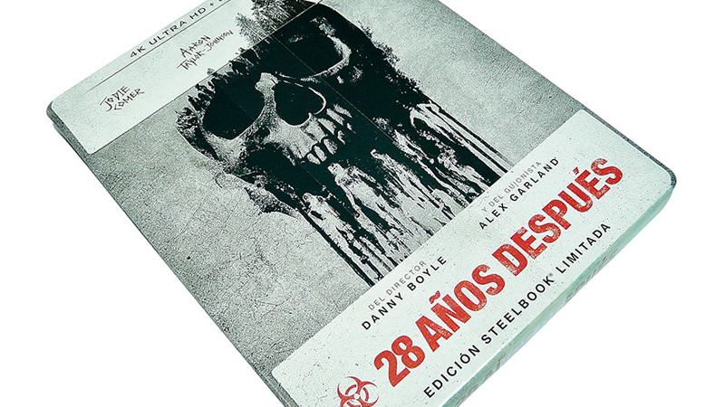 Fotografías del Steelbook de 28 Años Después en UHD 4K y Blu-ray