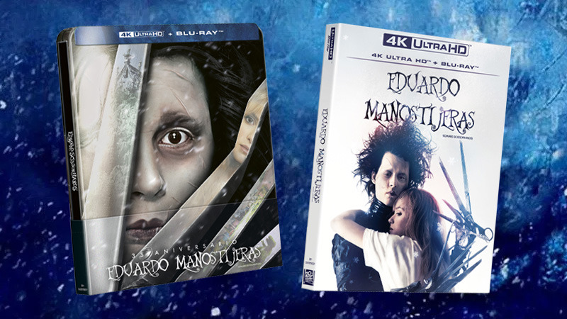 Eduardo Manostijeras en UHD 4K; Steelbook y edición con funda [actualizado]