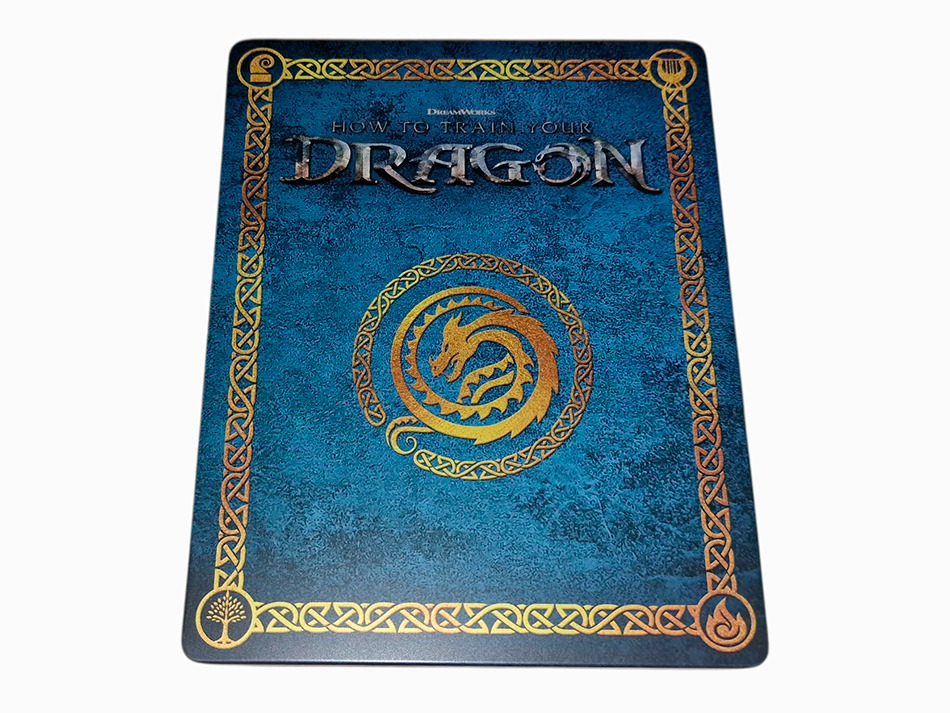 Fotografías del Steelbook de Cómo Entrenar a tu Dragón en UHD 4K y Blu-ray 5