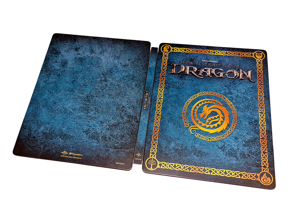Fotografías del Steelbook de Cómo Entrenar a tu Dragón en UHD 4K y Blu-ray 9