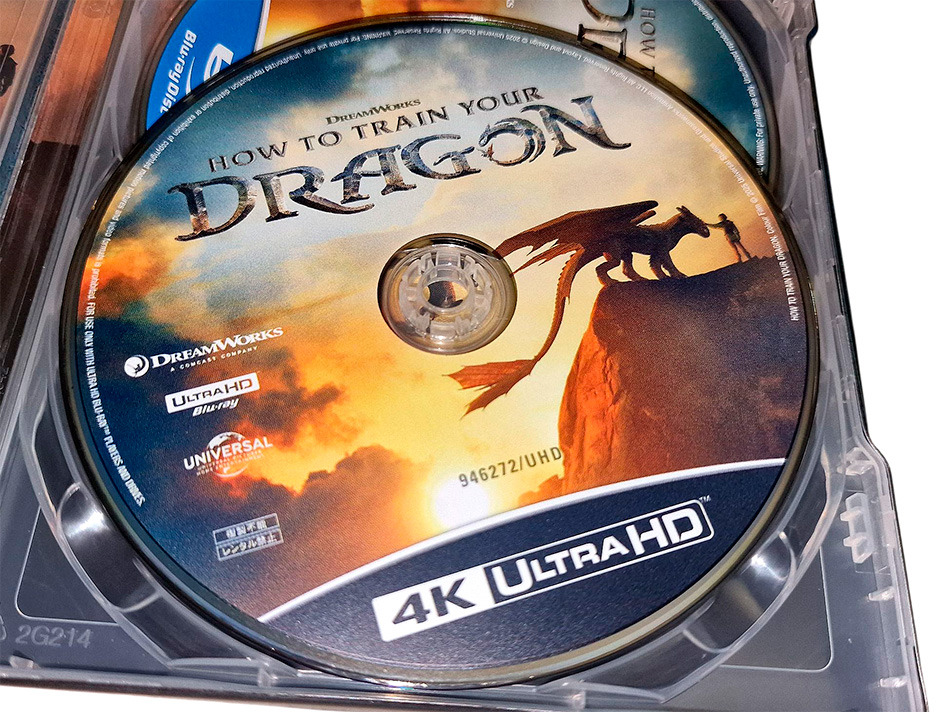Fotografías del Steelbook de Cómo Entrenar a tu Dragón en UHD 4K y Blu-ray 11