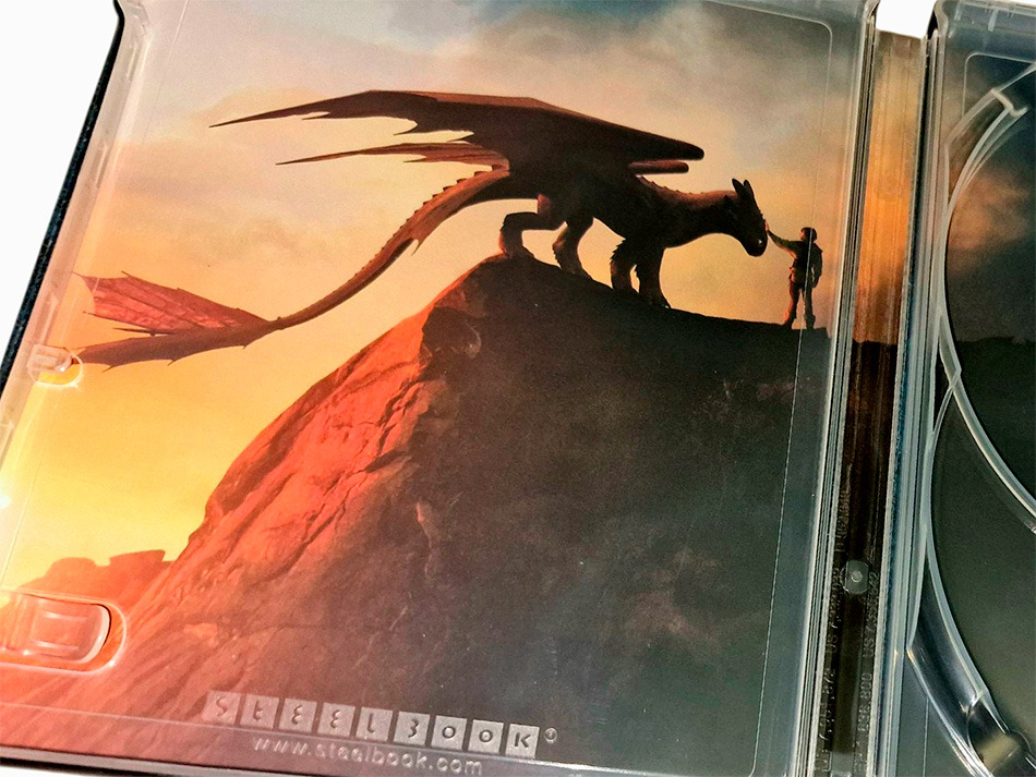 Fotografías del Steelbook de Cómo Entrenar a tu Dragón en UHD 4K y Blu-ray 14