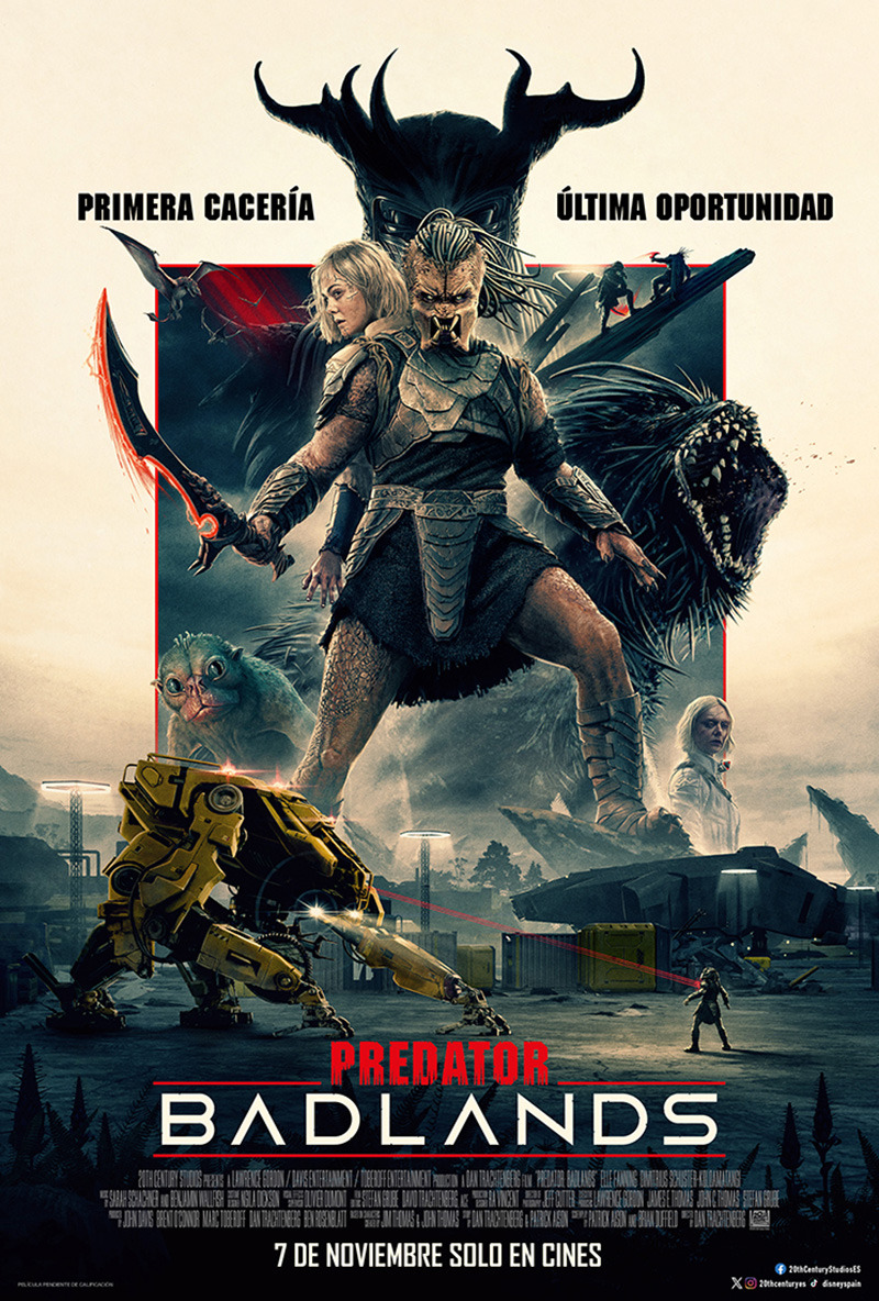 Tráiler final de Predator: Badlands, dirigida por Dan Trachtenberg