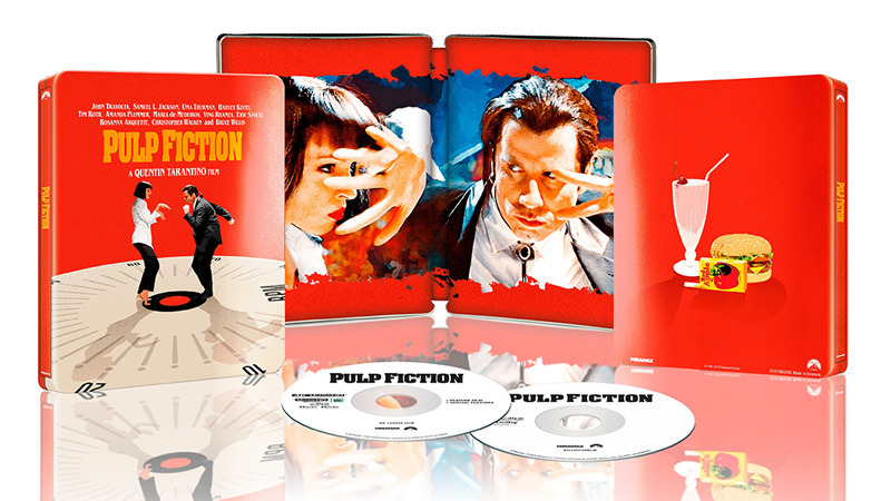 Llega a España el Steelbook de Pulp Fiction en UHD 4K y Blu-ray [actualizado]