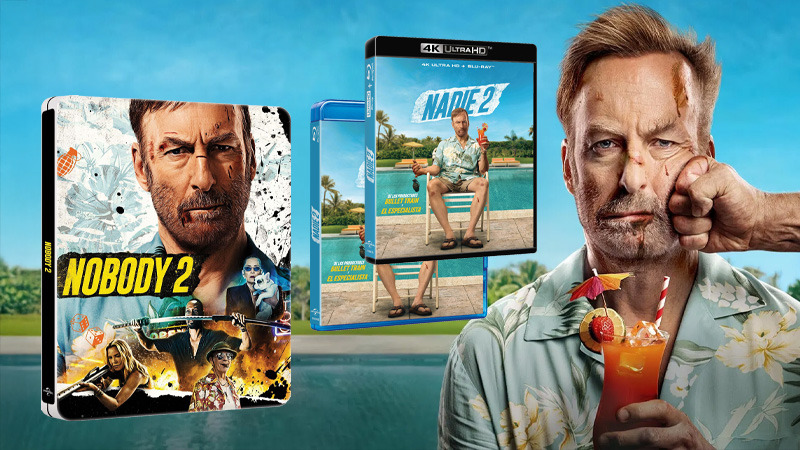 Nadie 2, unas vacaciones violentas en Blu-ray, UHD 4K y Steelbook