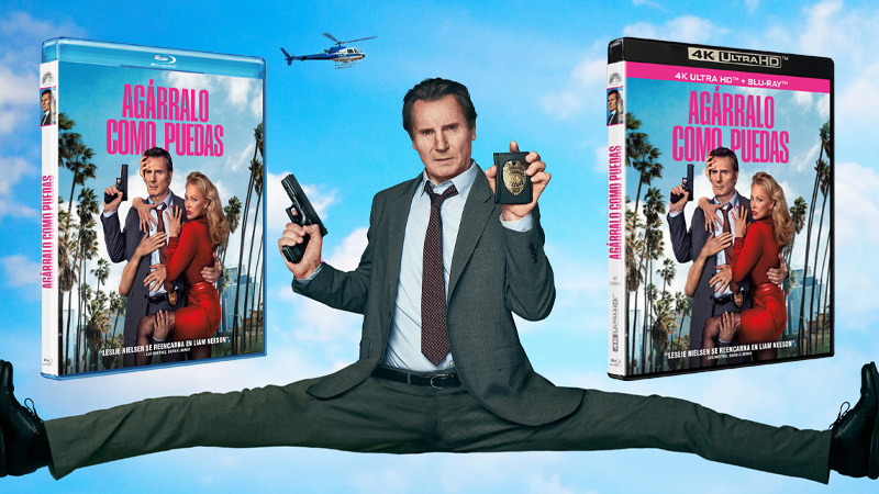 Agárralo como Puedas -con Liam Neeson- en Blu-ray y UHD 4K