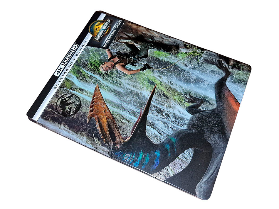 Fotografías del Steelbook de Jurassic World: El Renacer en UHD 4K y Blu-ray 2