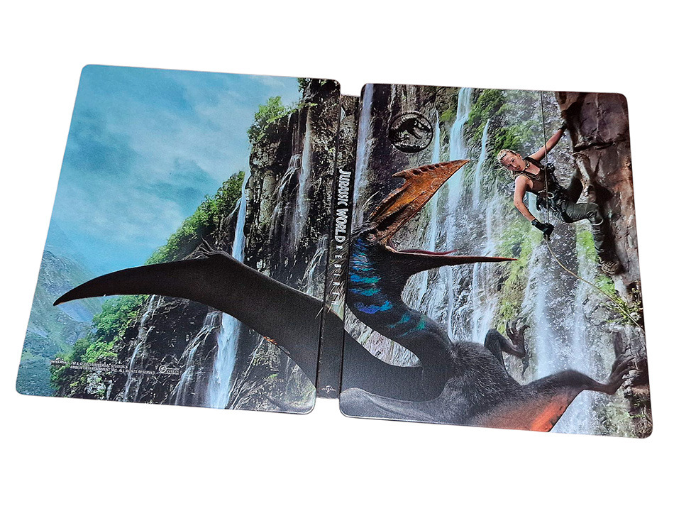 Fotografías del Steelbook de Jurassic World: El Renacer en UHD 4K y Blu-ray 10