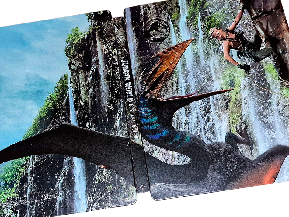 Fotografías del Steelbook de Jurassic World: El Renacer en UHD 4K y Blu-ray 11