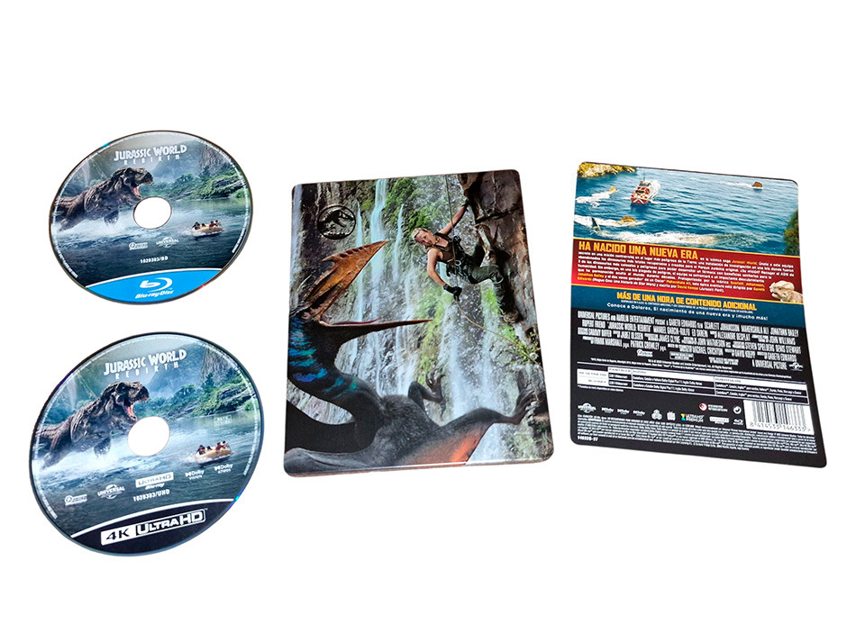 Fotografías del Steelbook de Jurassic World: El Renacer en UHD 4K y Blu-ray 17