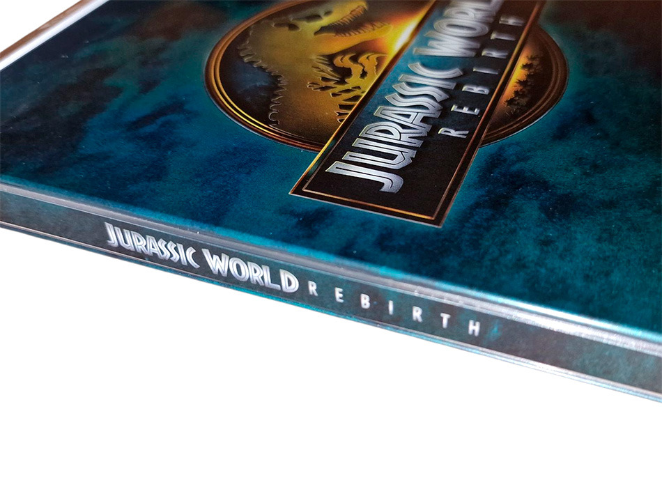 Fotografías del Steelbook Logo de Jurassic World: El Renacer en UHD 4K y Blu-ray 3