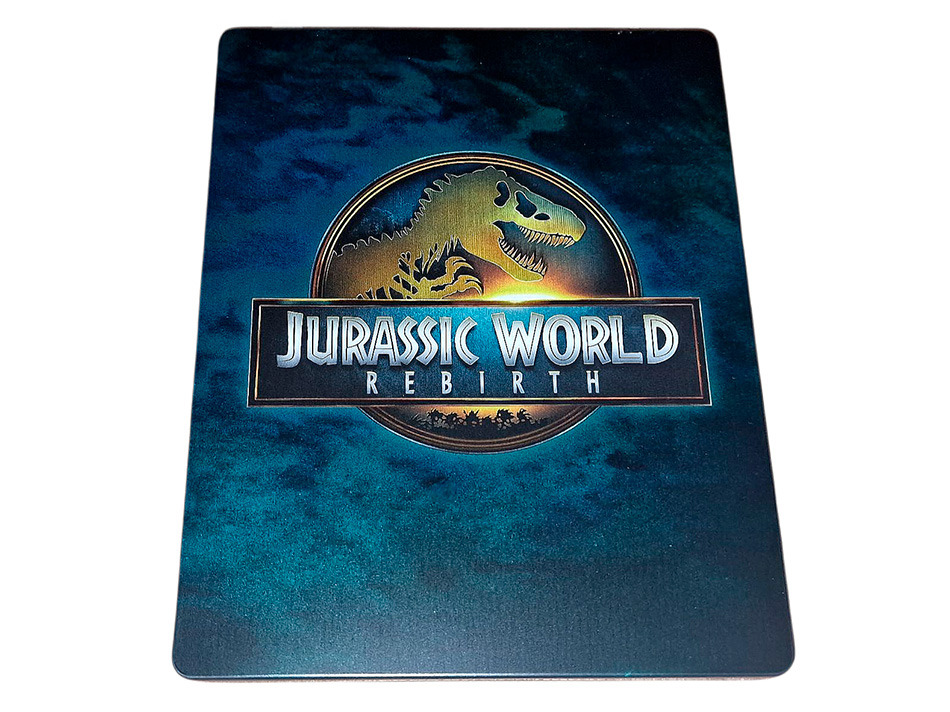 Fotografías del Steelbook Logo de Jurassic World: El Renacer en UHD 4K y Blu-ray 5