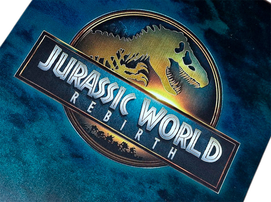 Fotografías del Steelbook Logo de Jurassic World: El Renacer en UHD 4K y Blu-ray 6