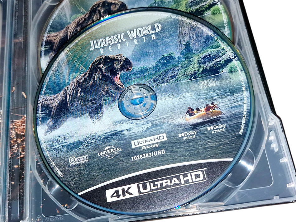 Fotografías del Steelbook Logo de Jurassic World: El Renacer en UHD 4K y Blu-ray 11