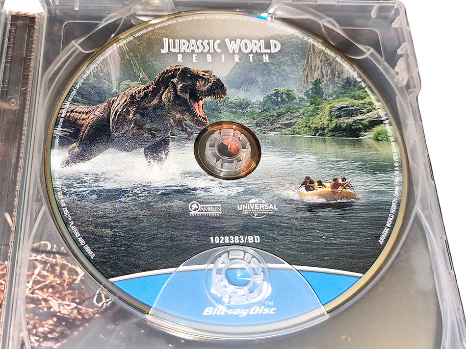 Fotografías del Steelbook Logo de Jurassic World: El Renacer en UHD 4K y Blu-ray 12