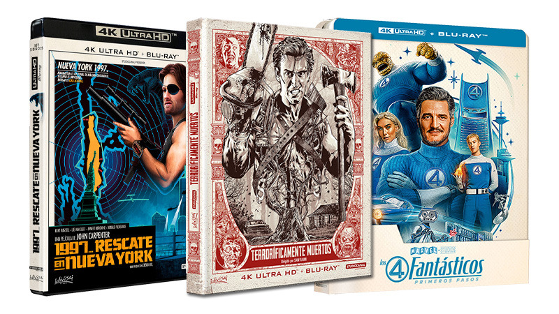 Novedades de esta semana en Blu-ray y UHD 4K (20 - 24 oct)