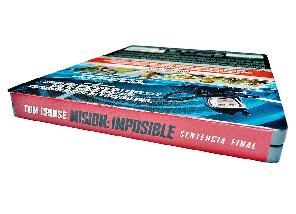 Fotografías del Steelbook de Misión: Imposible - Sentencia Final en UHD 4K y Blu-ray 4