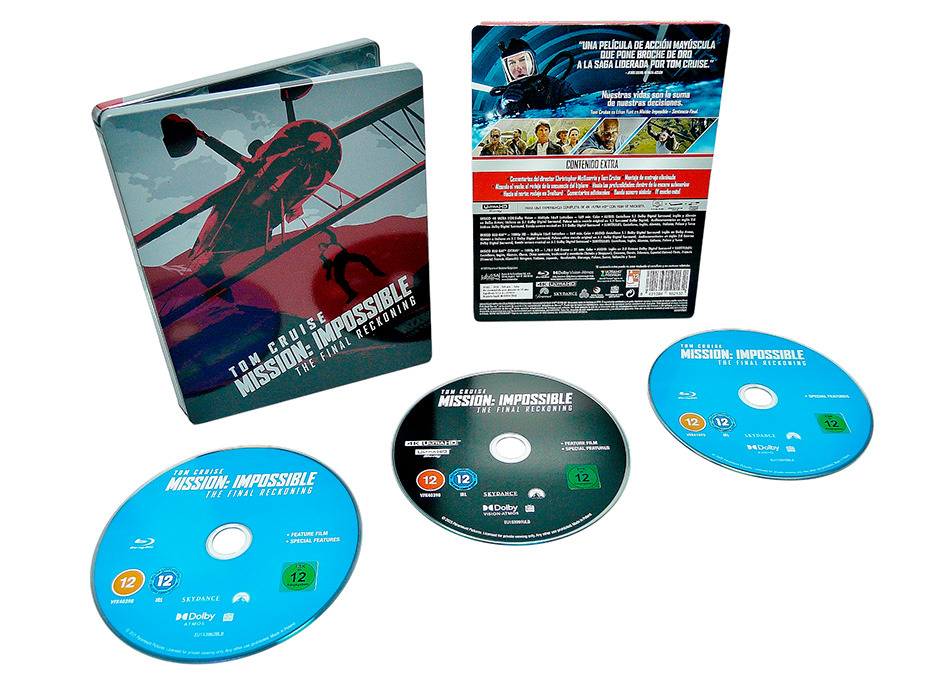 Fotografías del Steelbook de Misión: Imposible - Sentencia Final en UHD 4K y Blu-ray 17