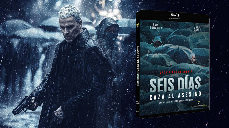 El thriller francés Seis Días: Caza al Asesino en Blu-ray