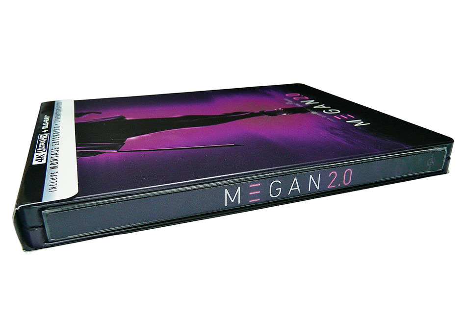 Fotografías del Steelbook de M3GAN 2.0 en UHD 4K y Blu-ray 3
