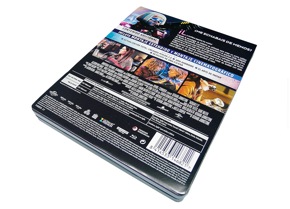 Fotografías del Steelbook de M3GAN 2.0 en UHD 4K y Blu-ray 5