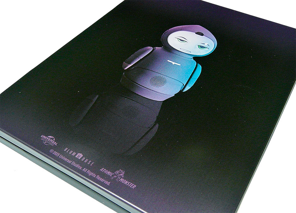 Fotografías del Steelbook de M3GAN 2.0 en UHD 4K y Blu-ray 8