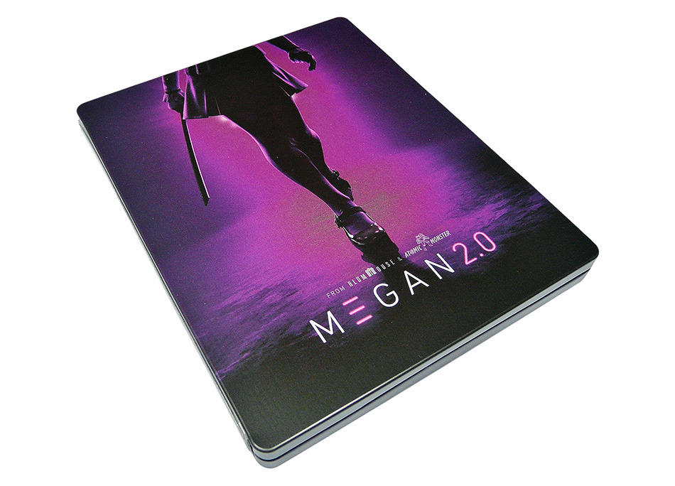 Fotografías del Steelbook de M3GAN 2.0 en UHD 4K y Blu-ray 9