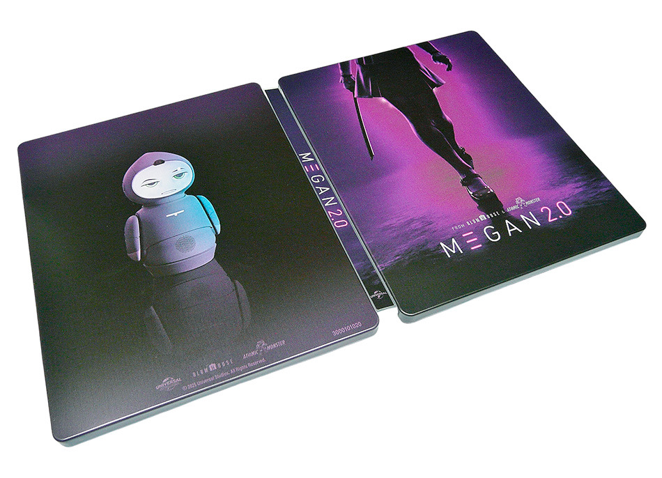 Fotografías del Steelbook de M3GAN 2.0 en UHD 4K y Blu-ray 11