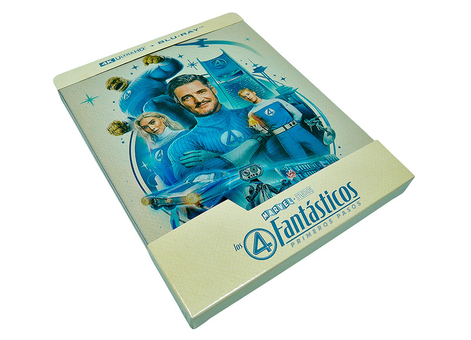 Fotografías del Steelbook de Los 4 Fantásticos: Primeros Pasos en UHD 4K y Blu-ray 2
