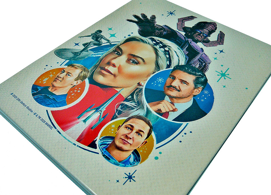 Fotografías del Steelbook de Los 4 Fantásticos: Primeros Pasos en UHD 4K y Blu-ray 8