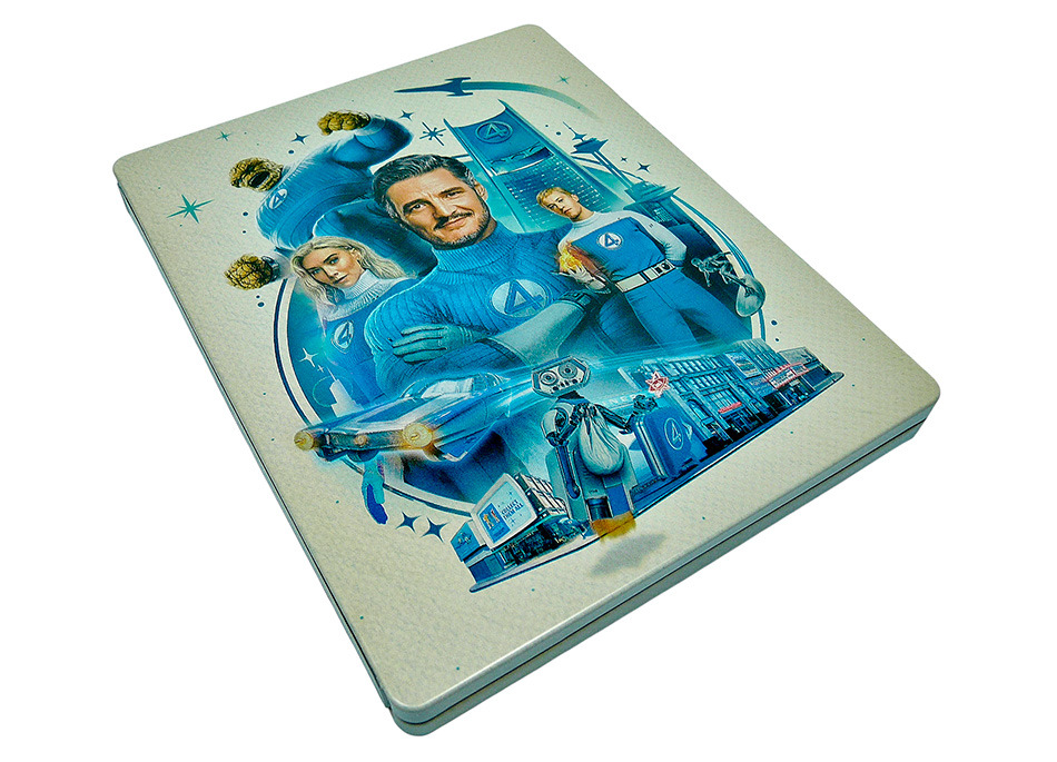 Fotografías del Steelbook de Los 4 Fantásticos: Primeros Pasos en UHD 4K y Blu-ray 9