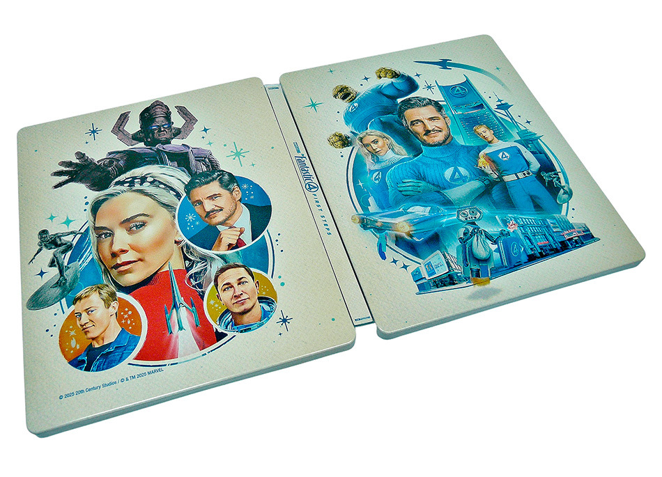 Fotografías del Steelbook de Los 4 Fantásticos: Primeros Pasos en UHD 4K y Blu-ray 11