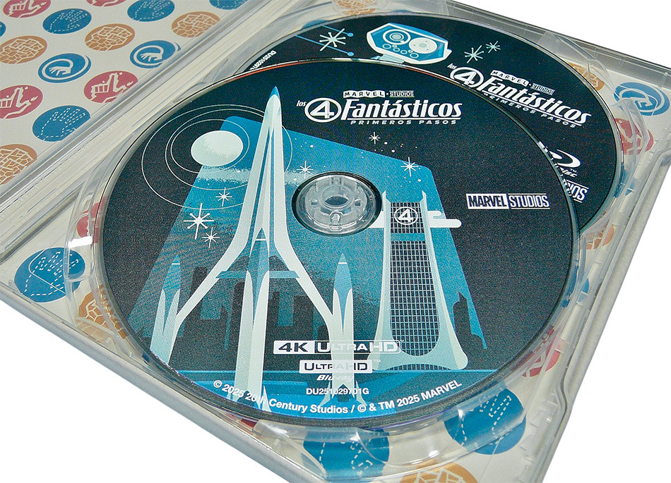 Fotografías del Steelbook de Los 4 Fantásticos: Primeros Pasos en UHD 4K y Blu-ray 12