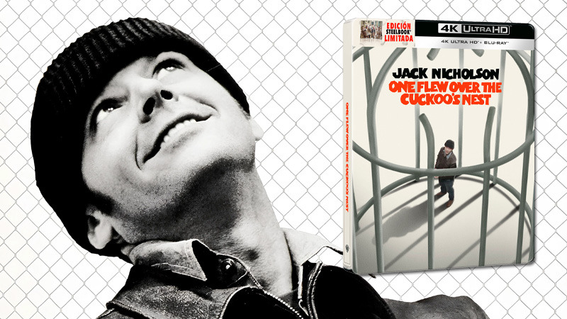 Un Steelbook para el estreno de Alguien Voló sobre el Nido del Cuco en UHD 4K