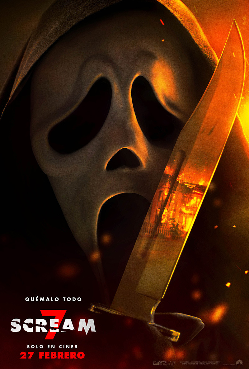 Tráiler en castellano y póster de Scream 7