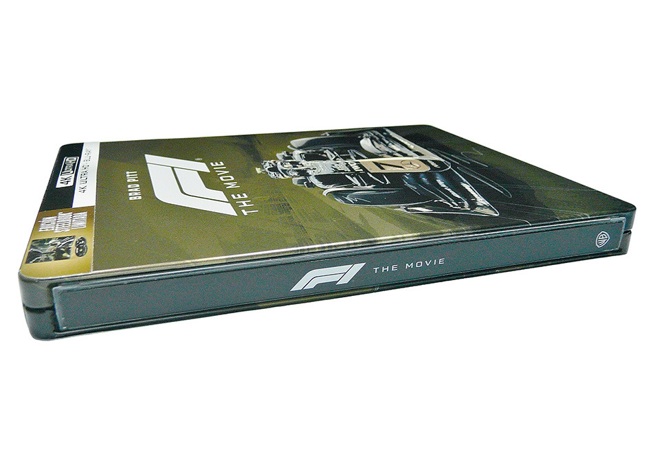 Fotografías del Steelbook de F1: La Película en UHD 4K y Blu-ray 3