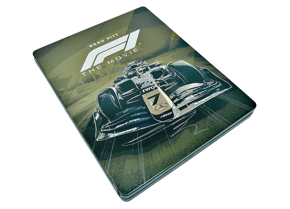 Fotografías del Steelbook de F1: La Película en UHD 4K y Blu-ray 9