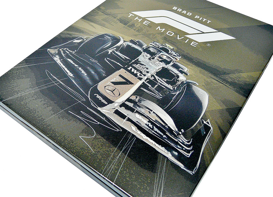 Fotografías del Steelbook de F1: La Película en UHD 4K y Blu-ray 10