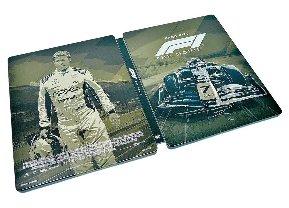 Fotografías del Steelbook de F1: La Película en UHD 4K y Blu-ray 11