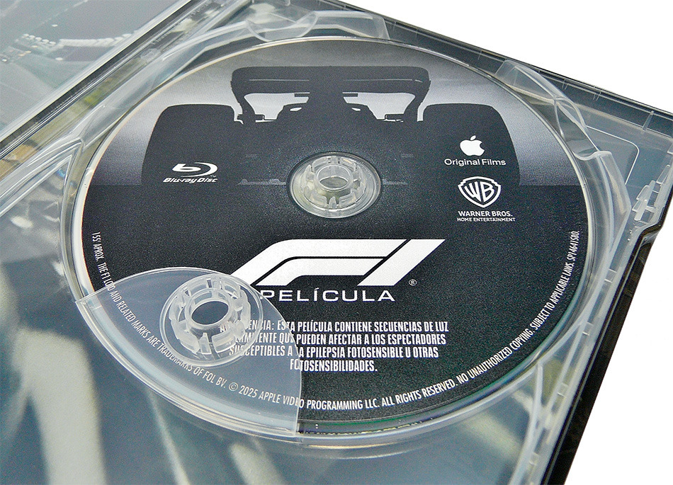 Fotografías del Steelbook de F1: La Película en UHD 4K y Blu-ray 13