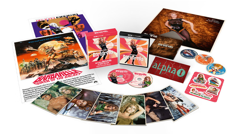 Una edición coleccionista para el estreno de Barbarella en UHD 4K