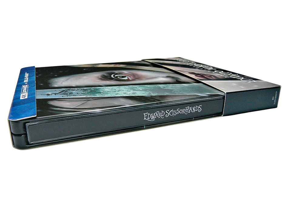 Fotografías del Steelbook de Eduardo Manostijeras en UHD 4K y Blu-ray 3