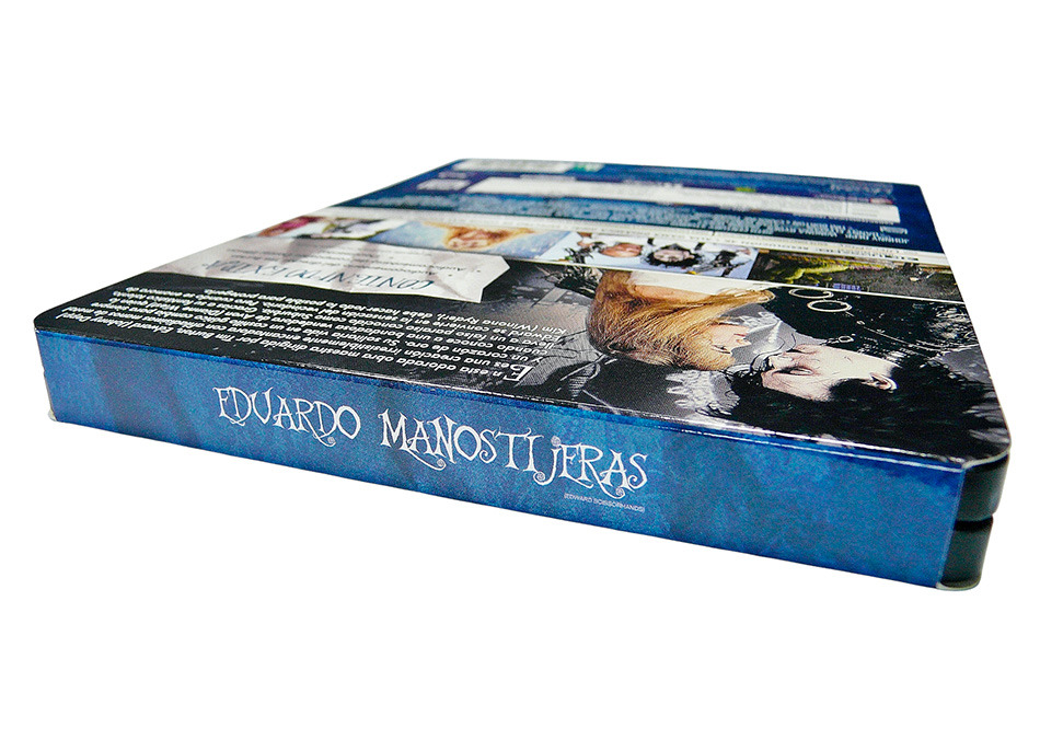 Fotografías del Steelbook de Eduardo Manostijeras en UHD 4K y Blu-ray 4